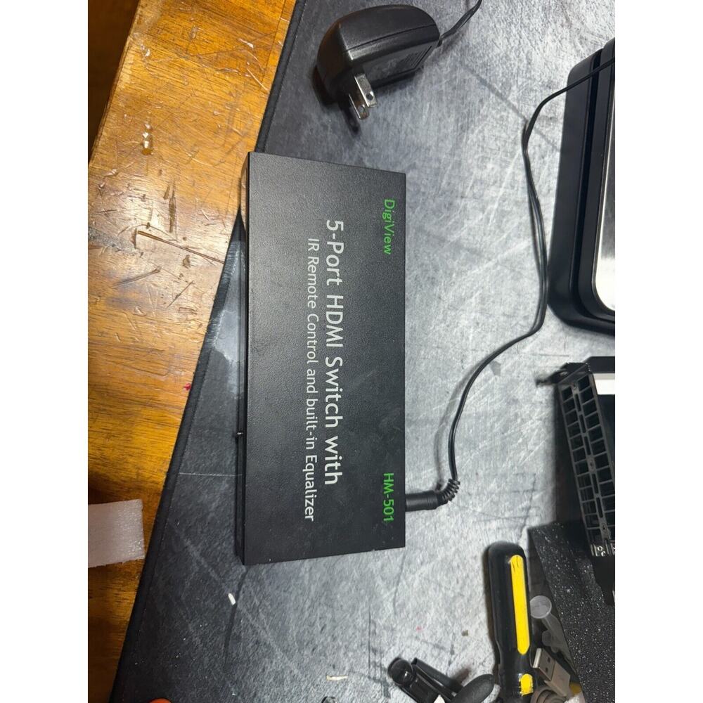 DigiView HM-501 5-Port HDMI Switch -‎ Good Condtion